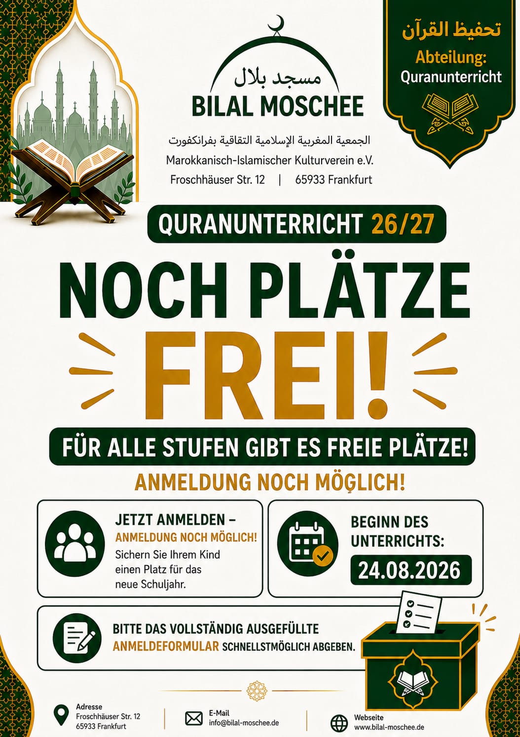 Meldung_Quranunterricht